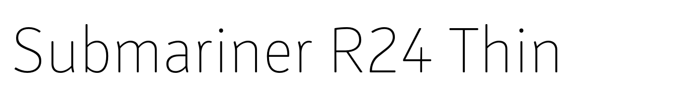 Submariner R24 Thin